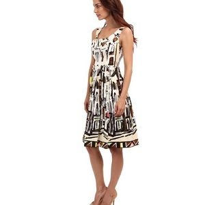Kate Spade Havana Landscape Dress size 6